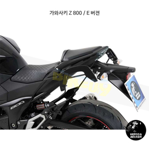 가와사키 Z 800 / E 버젼 C-bow 프레임- 햅코앤베커 오토바이 싸이드백 가방 거치대 6302518 00 01